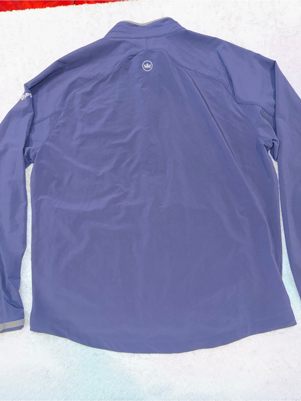 Peter Millar Super Bowl LIV Embroidered Navy Pullover - Picture 7 of 8